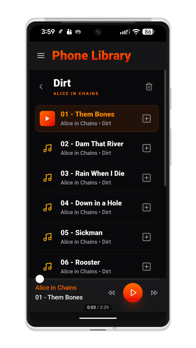 ROXBOX Phone Library