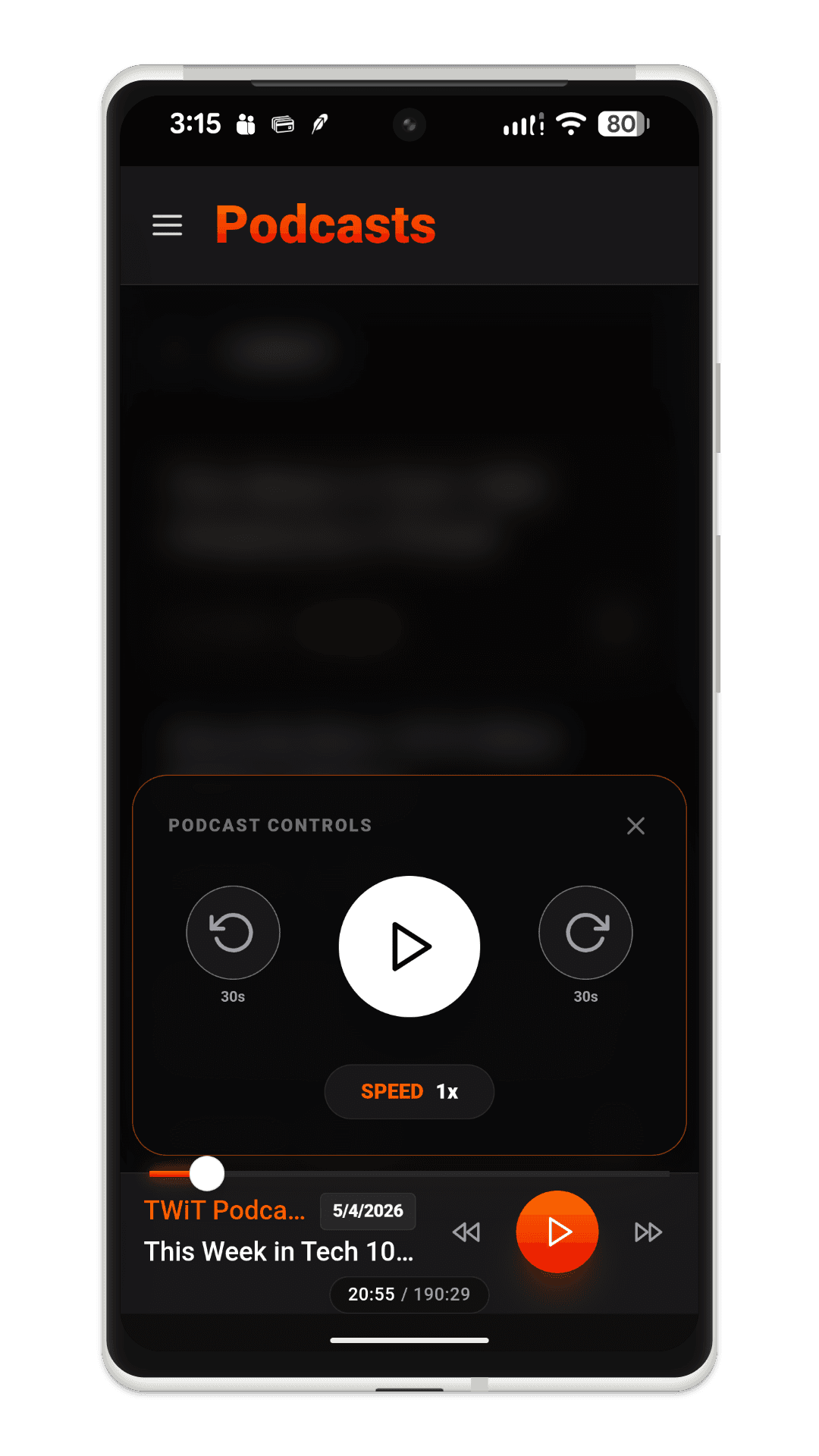 Podcasts & Long-Form Audio